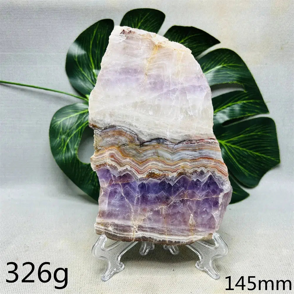 Amethyst Agate Slice