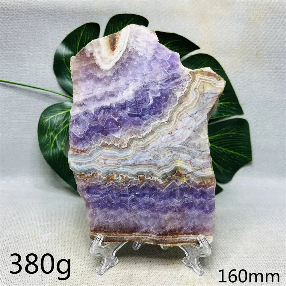 Amethyst Agate Slice