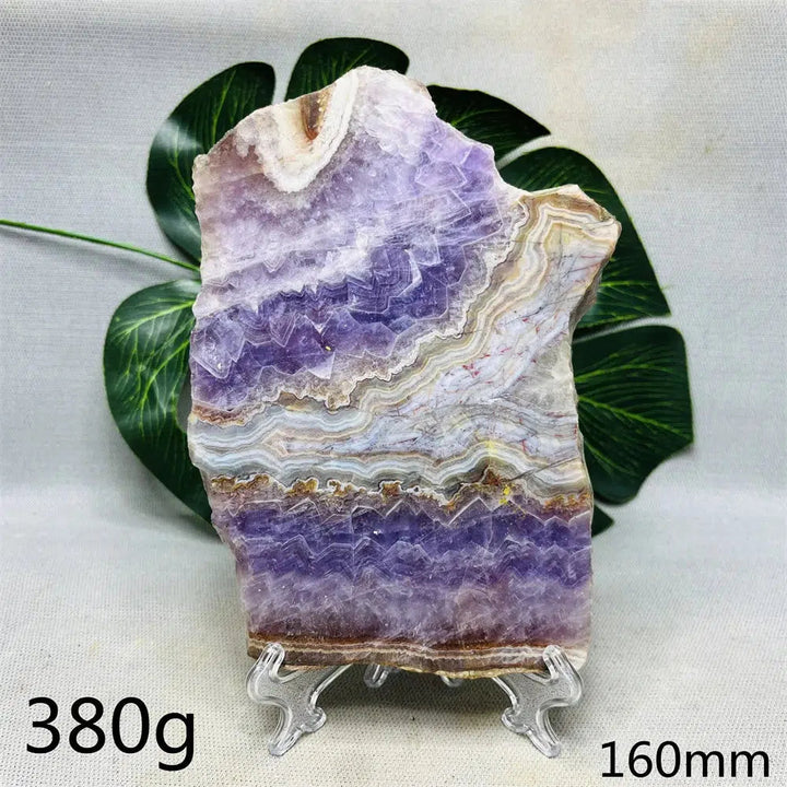 Amethyst Agate Slice