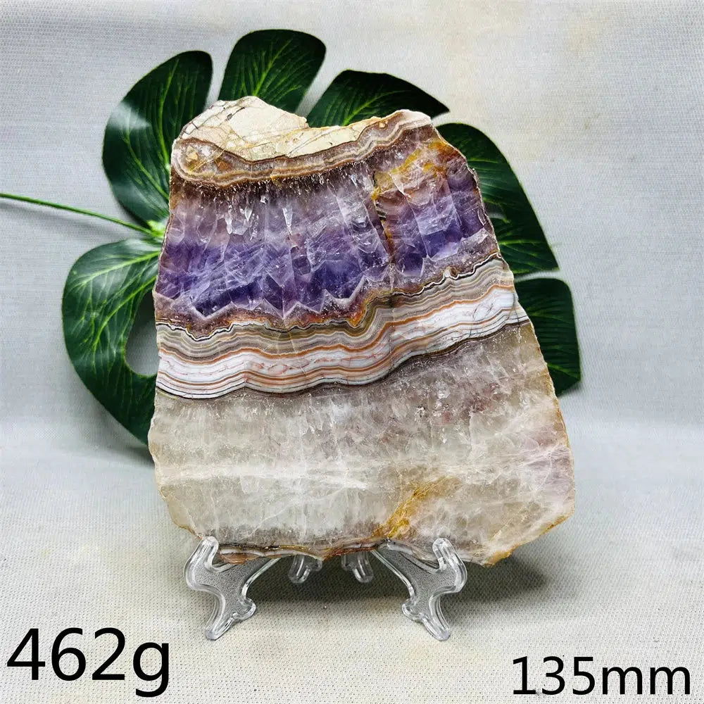 Amethyst Agate Slice