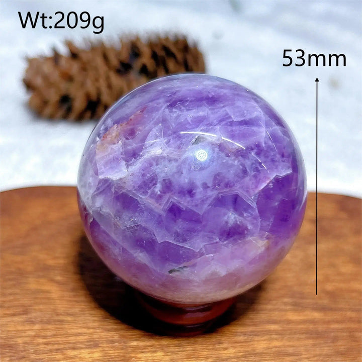 Amethyst Agate Sphere