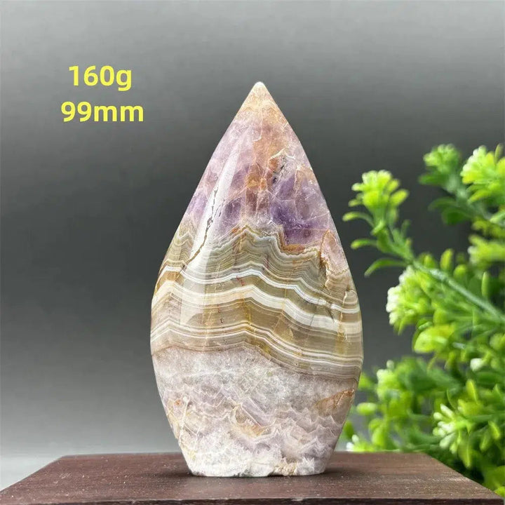 Amethyst Agate Torch