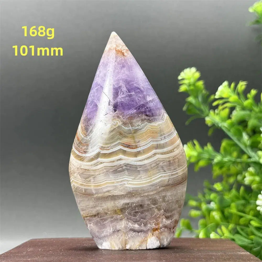 Amethyst Agate Torch