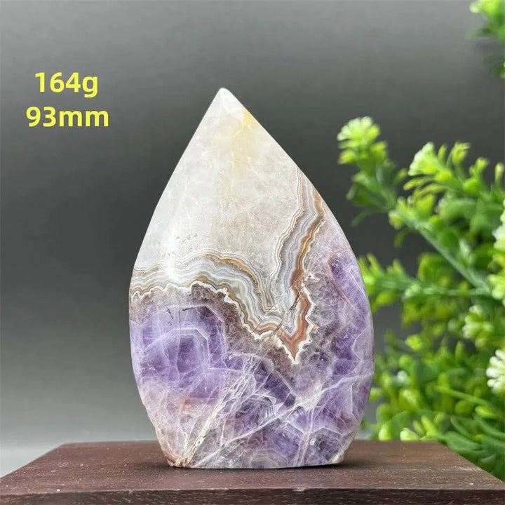 Amethyst Agate Torch