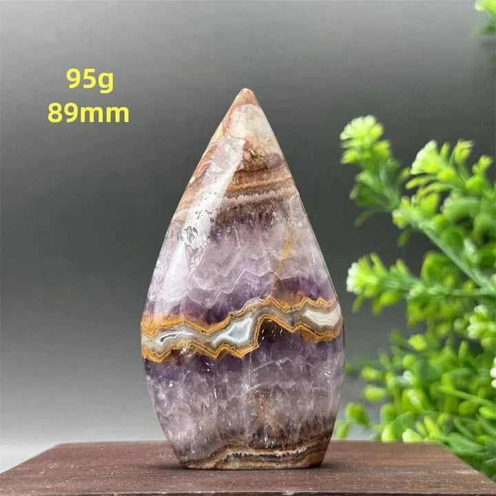 Amethyst Agate Torch