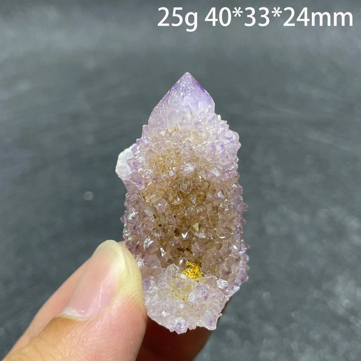 Amethyst Cactus Quartz Crystal Cluster