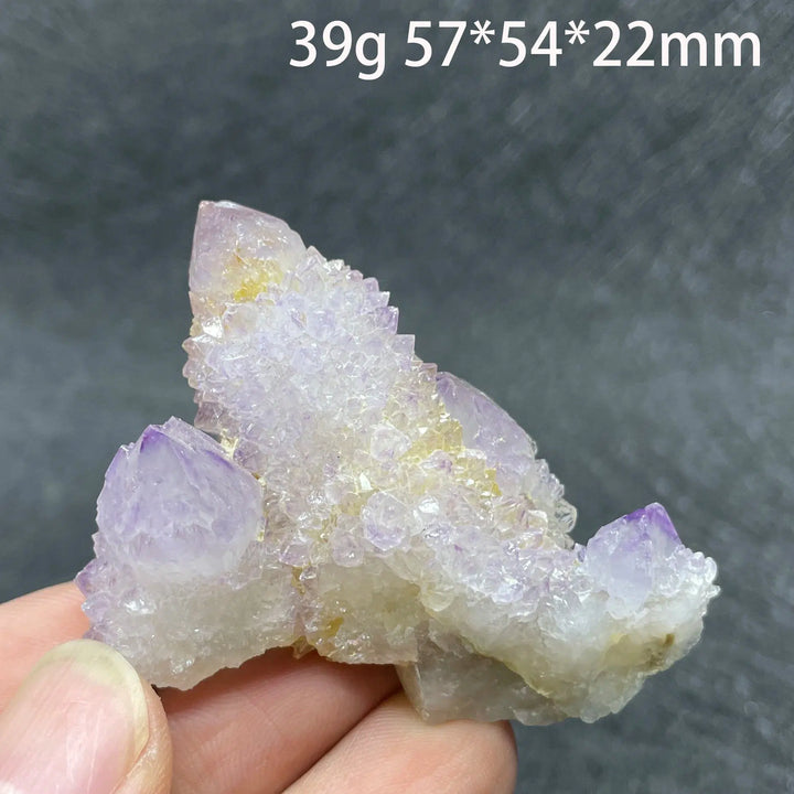 Amethyst Cactus Quartz Crystal Cluster