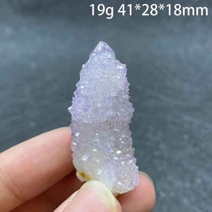 Amethyst Cactus Quartz Crystal Cluster