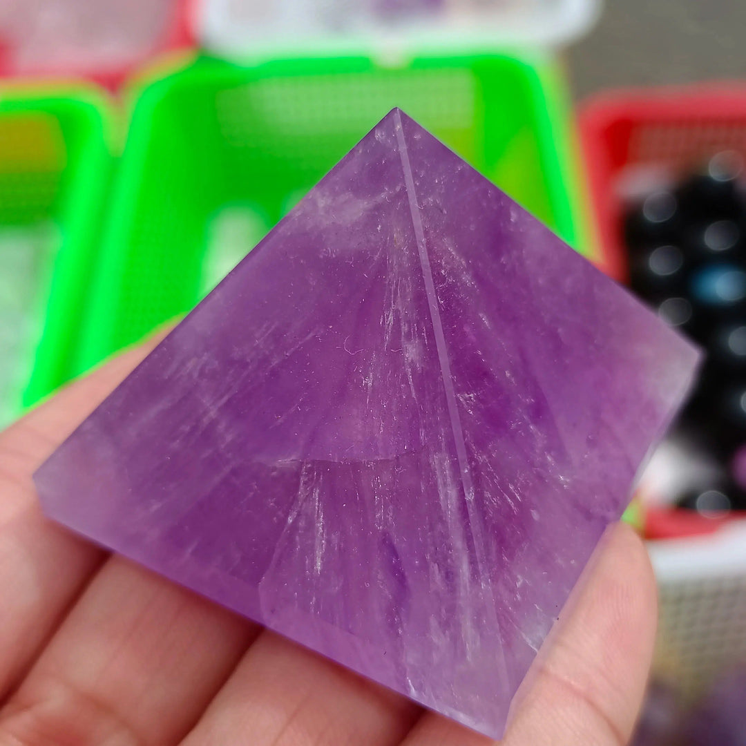 Amethyst Crystal Pyramid