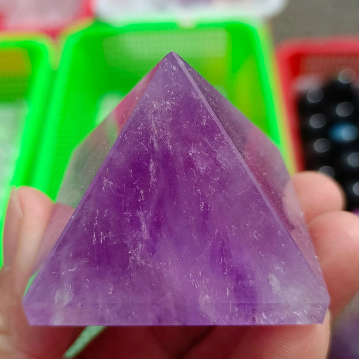 Amethyst Crystal Pyramid