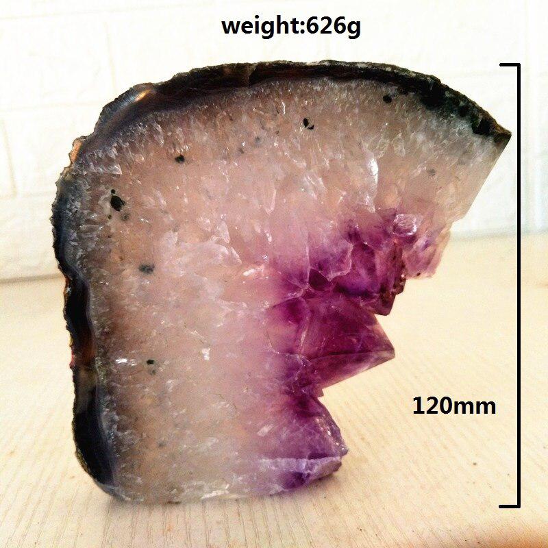 Amethyst Crystal Slice