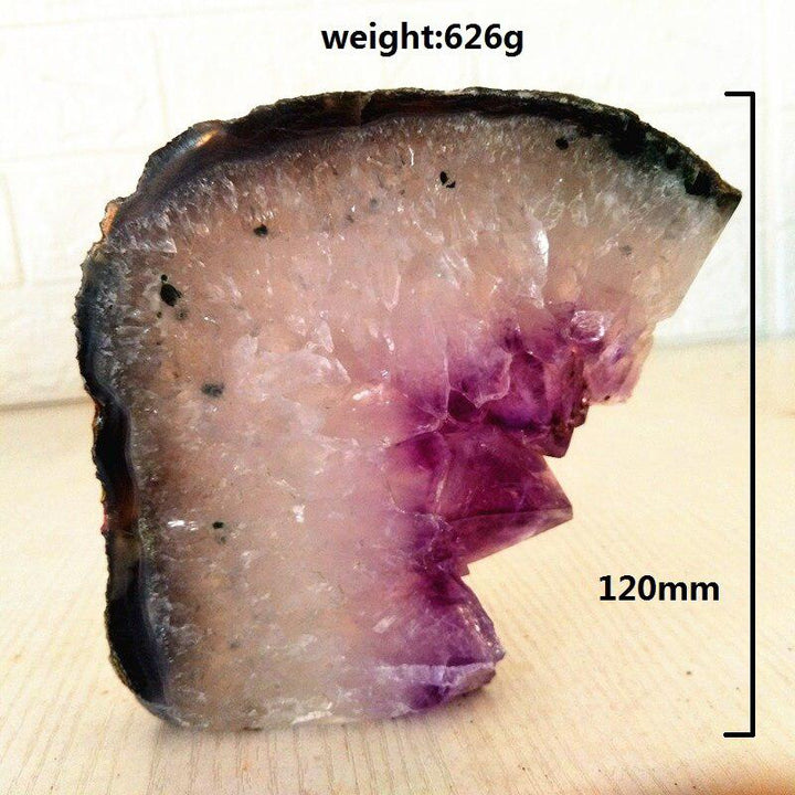 Amethyst Crystal Slice