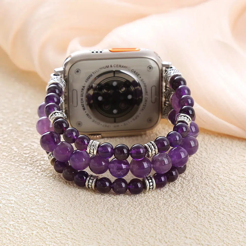 Amethyst Elastic Smartwatch Band