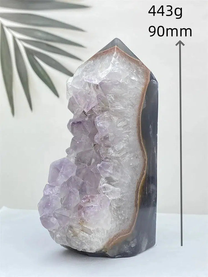 Amethyst Geode Crystal Tower