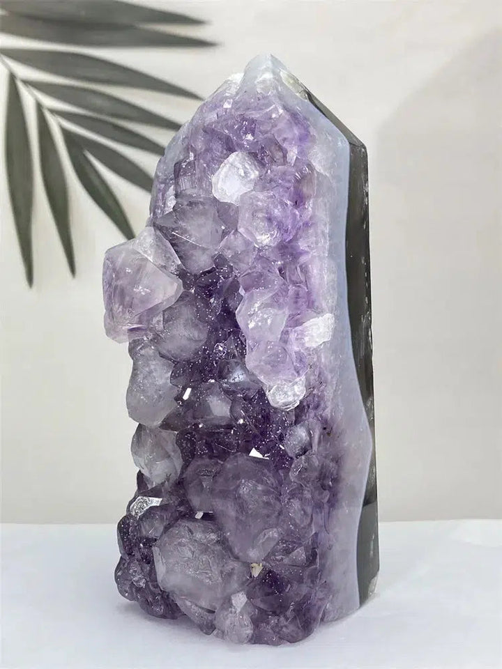 Amethyst Geode Crystal Tower