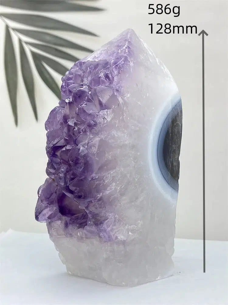 Amethyst Geode Crystal Tower