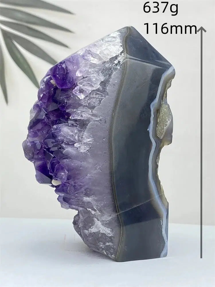 Amethyst Geode Crystal Tower