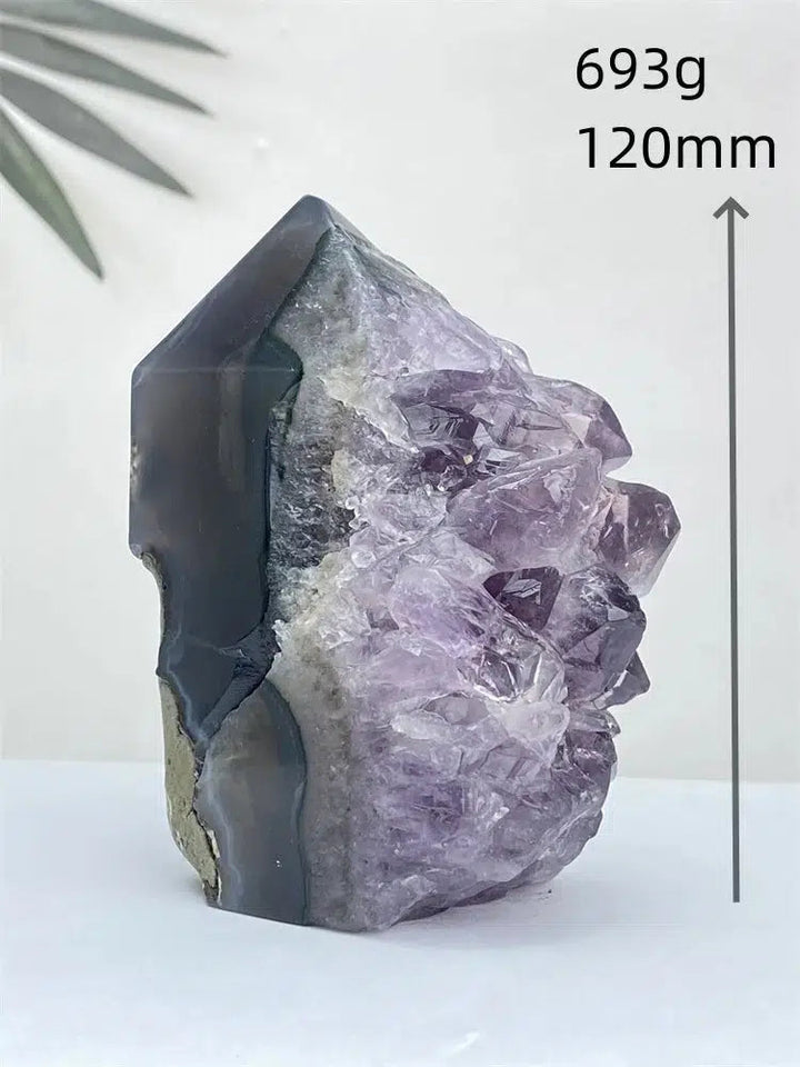 Amethyst Geode Crystal Tower