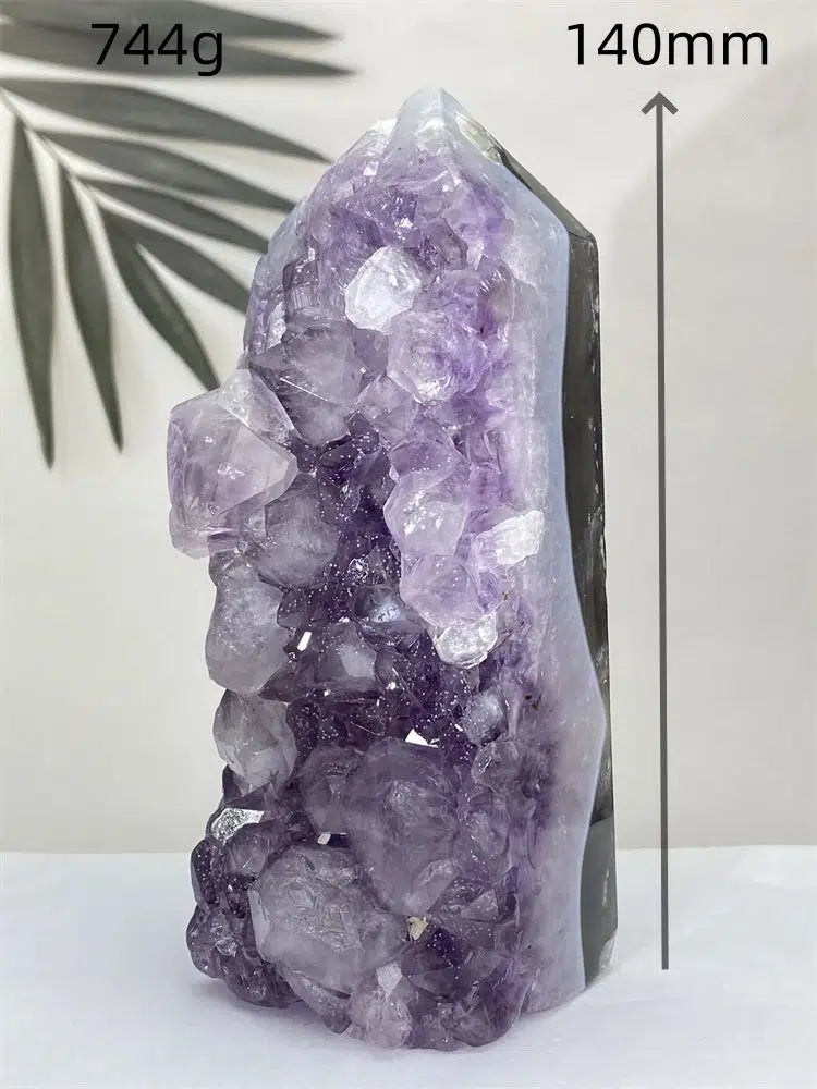 Amethyst Geode Crystal Tower