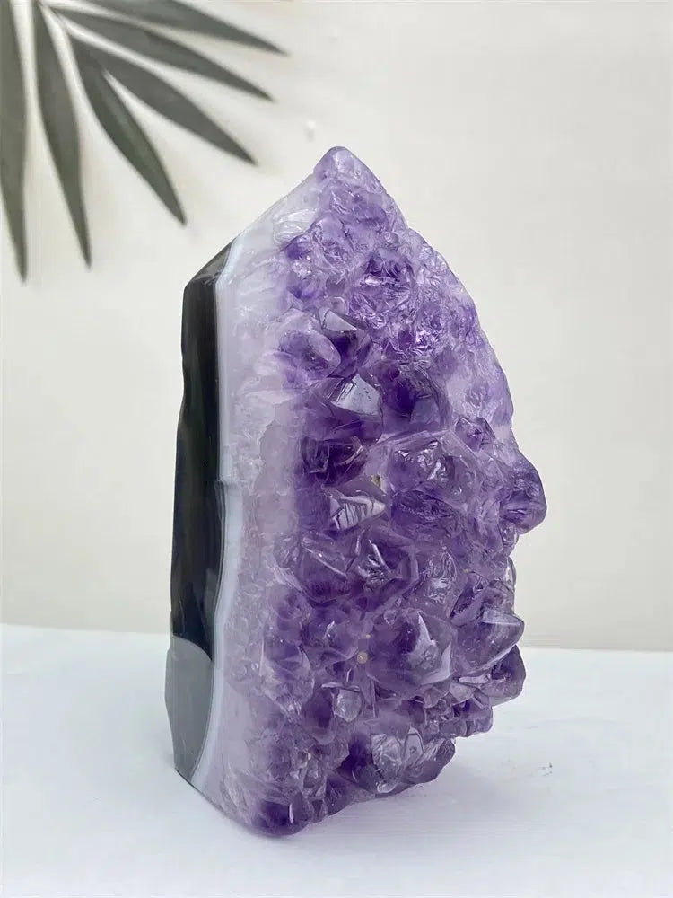 Amethyst Geode Crystal Tower