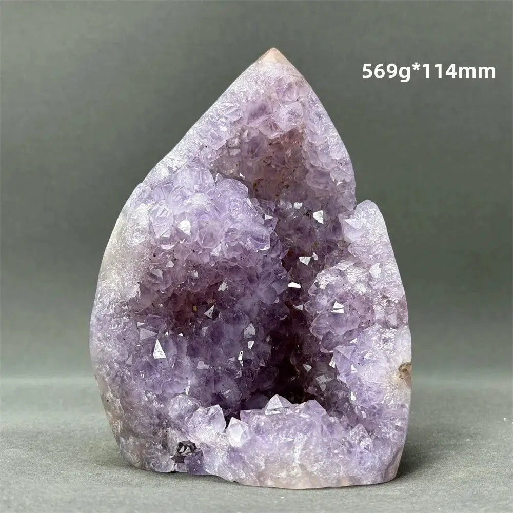 Amethyst Geode Freeform Torch