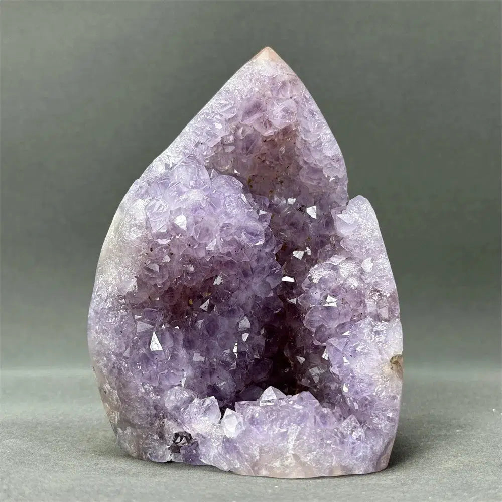 Amethyst Geode Freeform Torch