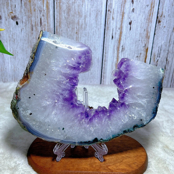 Amethyst Geode Slice