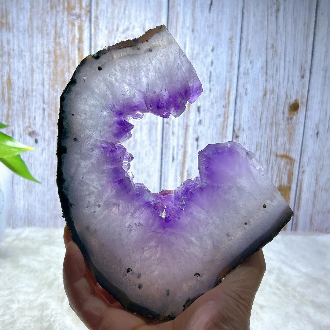 Amethyst Geode Slice