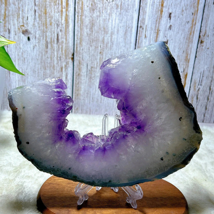 Amethyst Geode Slice