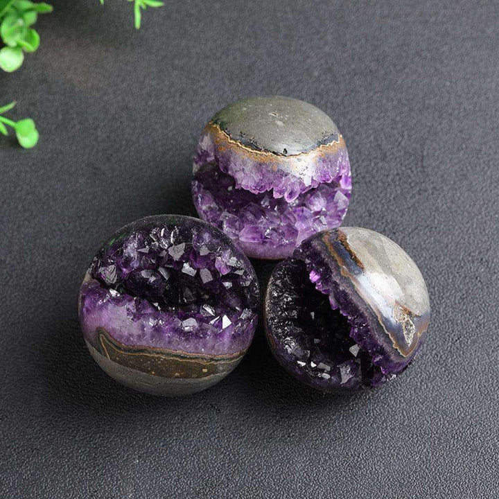 Amethyst Geode Sphere