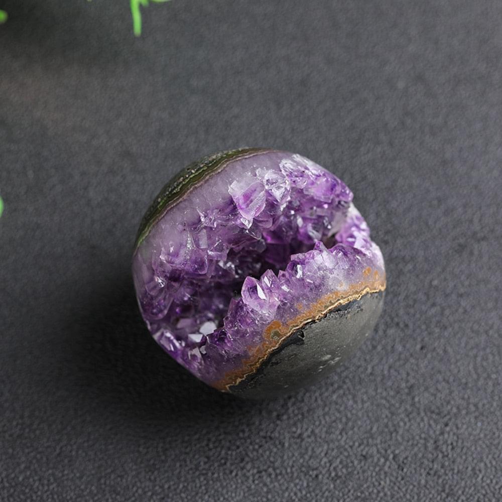 Amethyst Geode Sphere