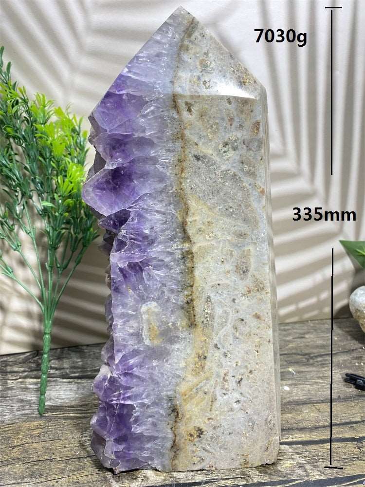 Amethyst Geode Tower