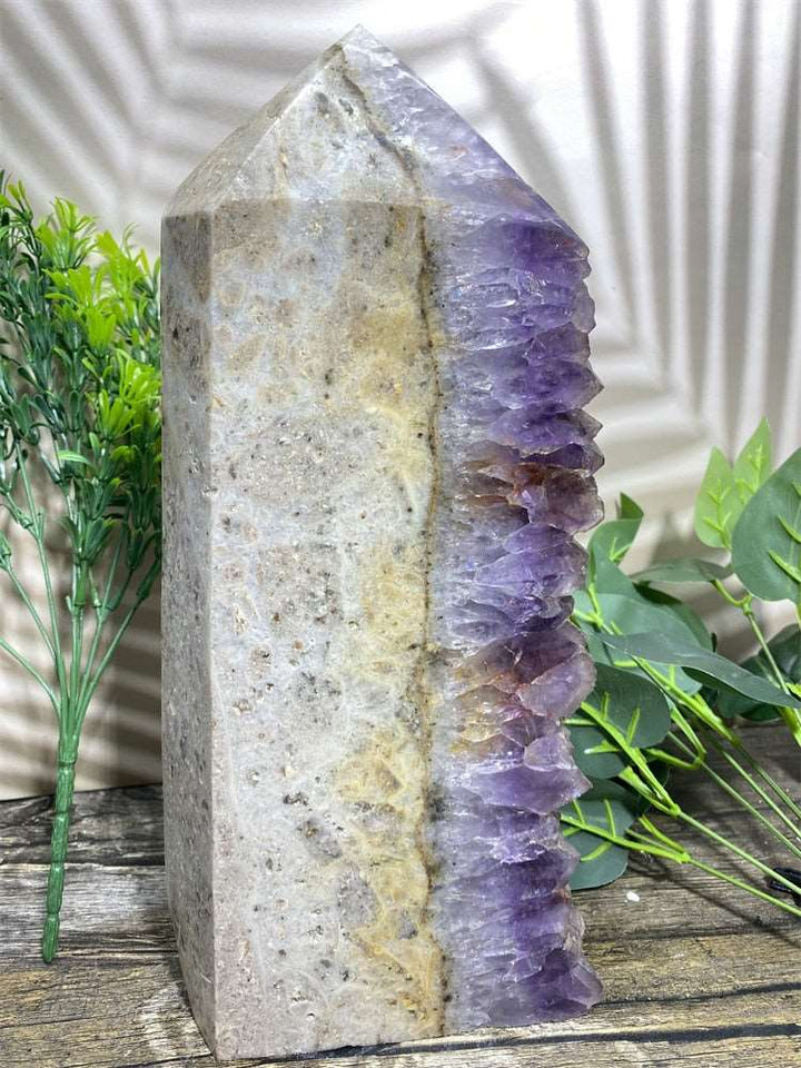 Amethyst Geode Tower