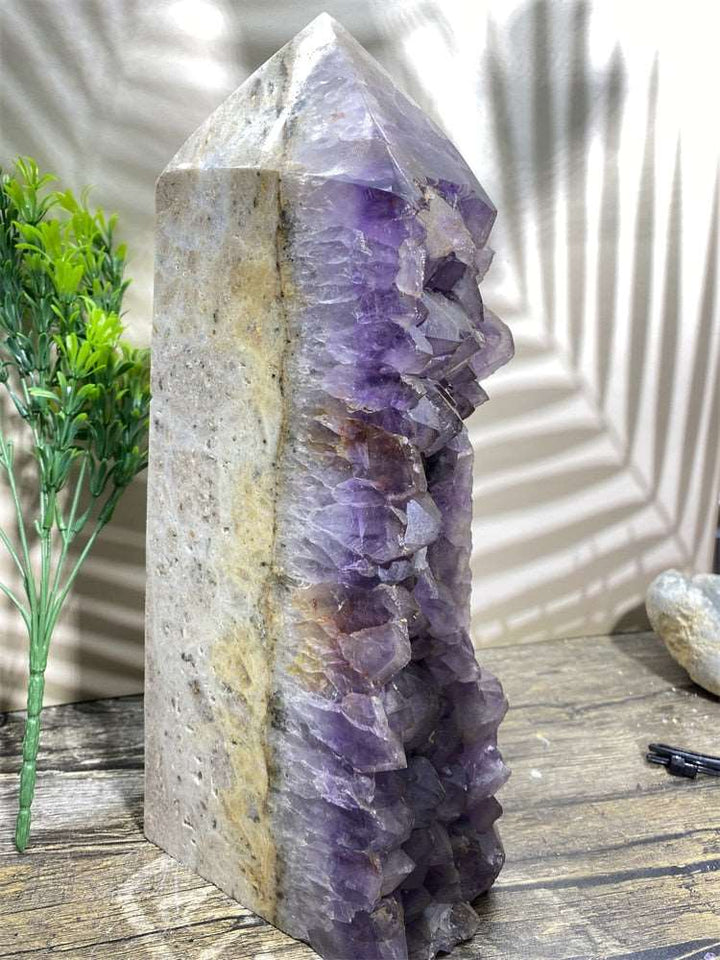 Amethyst Geode Tower