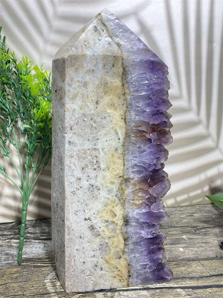 Amethyst Geode Tower