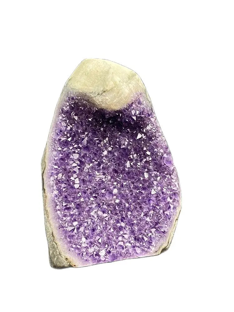 Amethyst and Calcite Flower Geode