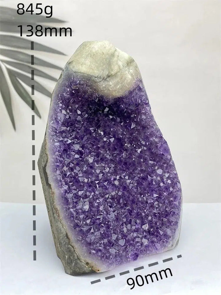 Amethyst and Calcite Flower Geode