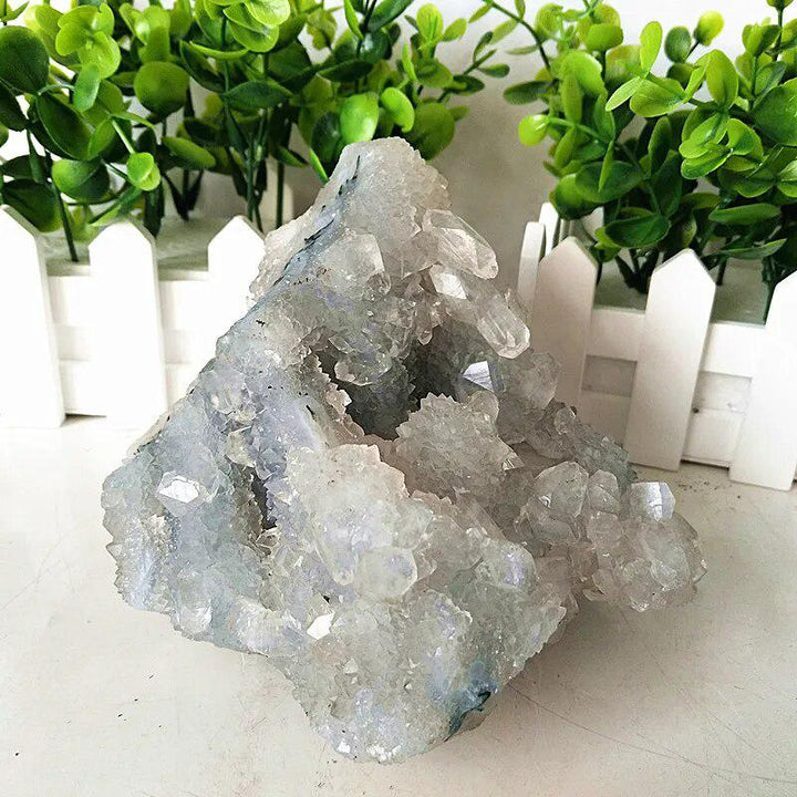 Apophyllite and Zeolite Cluster