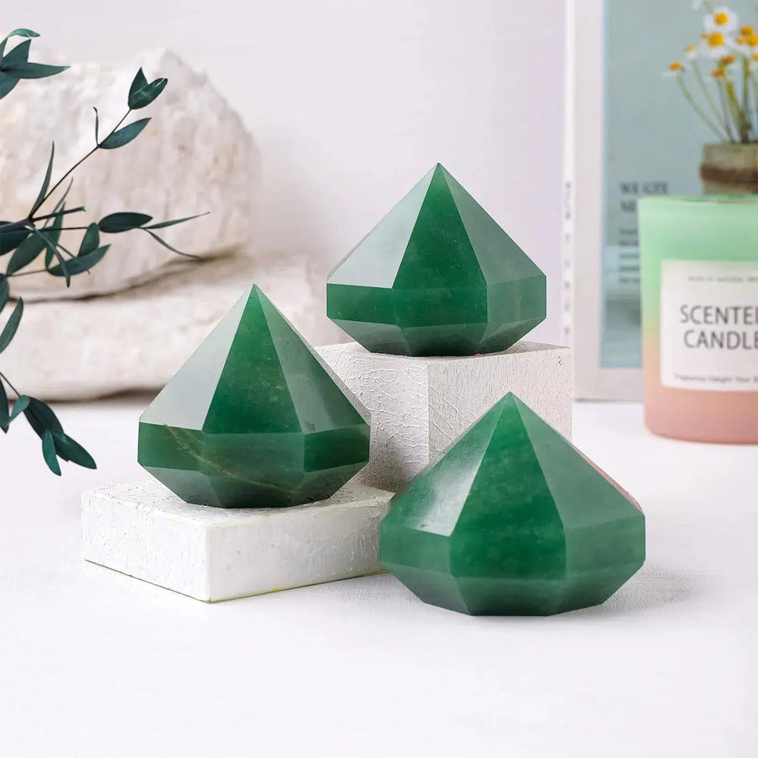 Aventurine Crystal Diamond