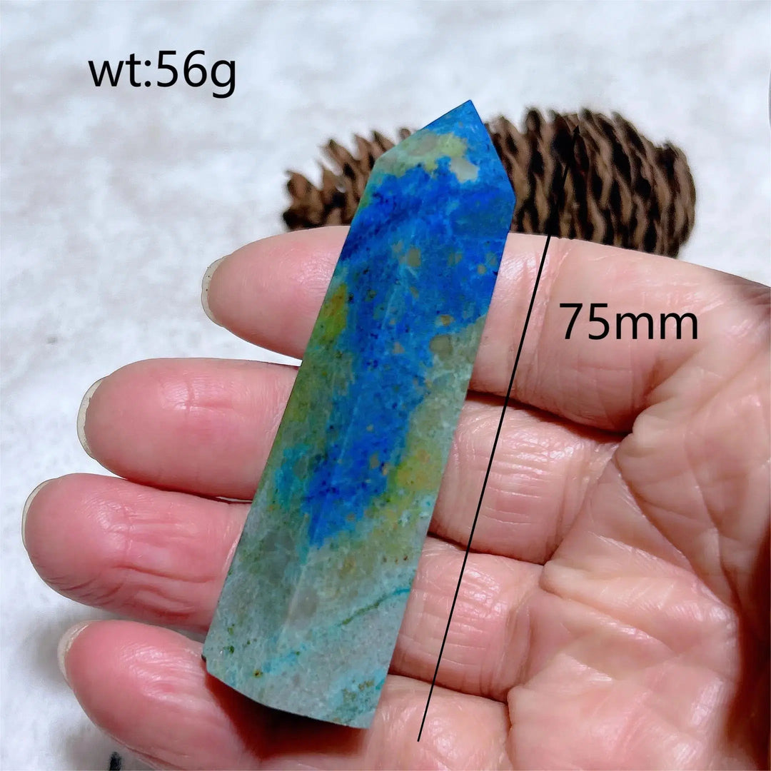 Azurite Chrysocolla Tower