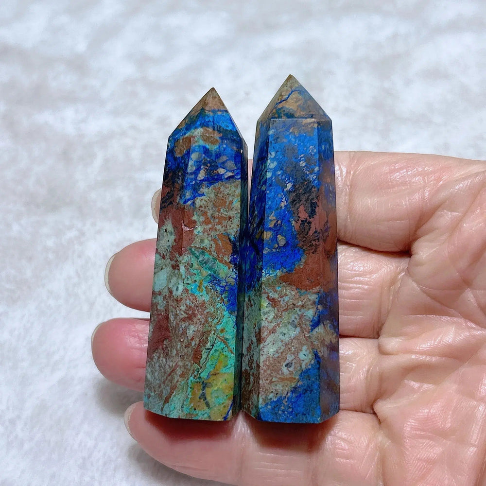 Azurite Chrysocolla Tower