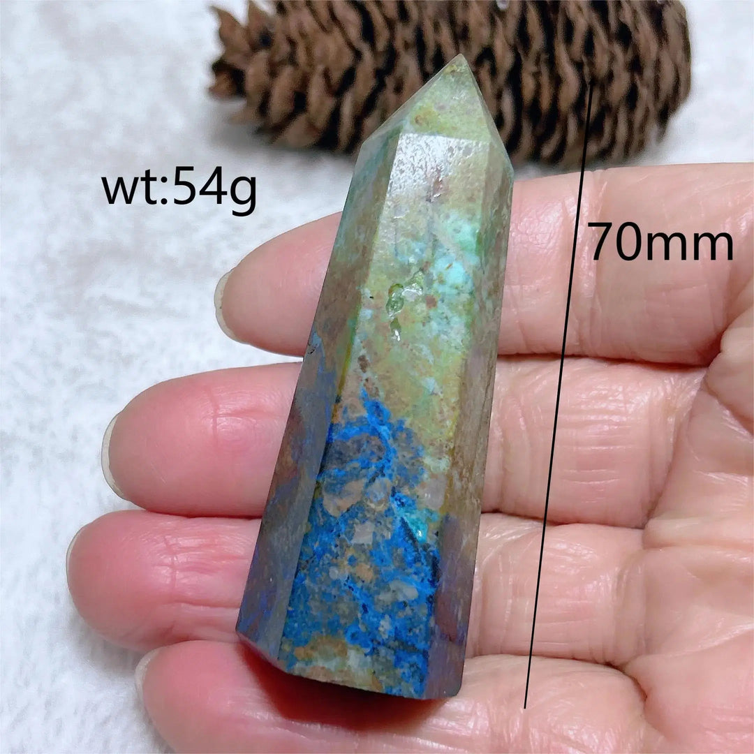 Azurite Chrysocolla Tower