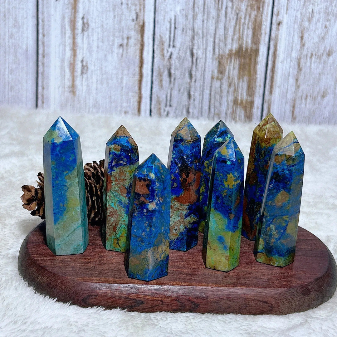 Azurite Chrysocolla Tower