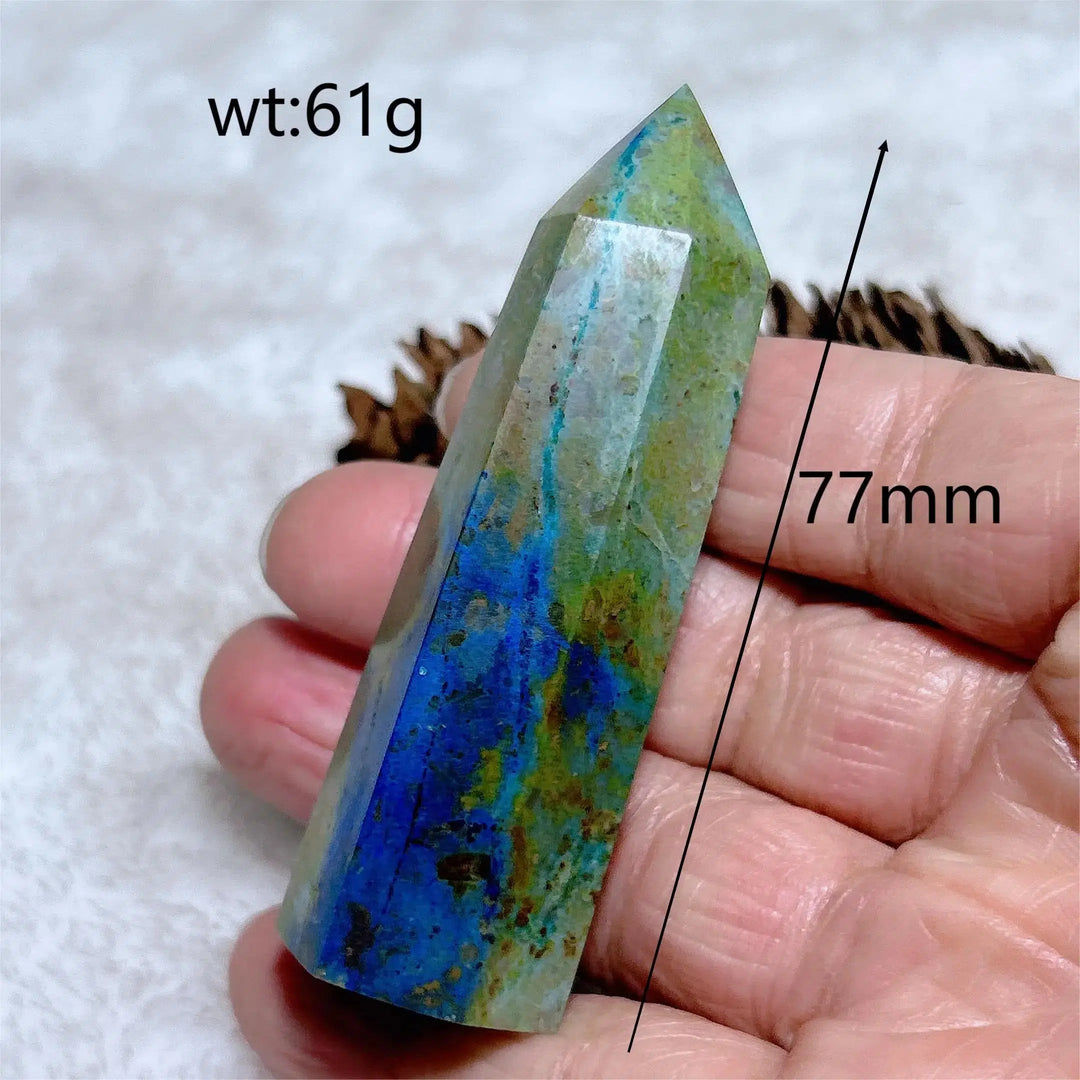 Azurite Chrysocolla Tower