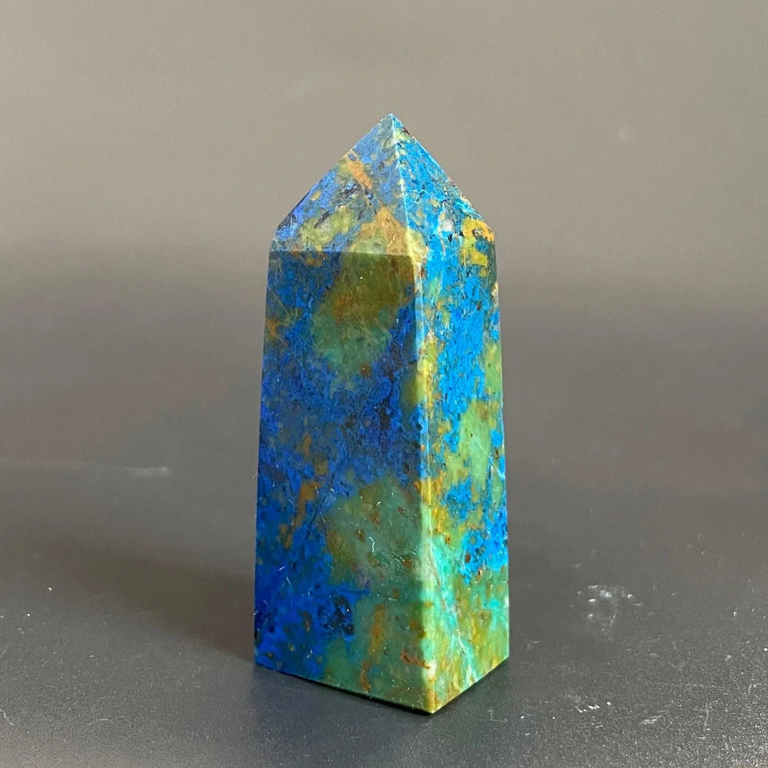 Azurite Malachite Symbiotic Tower