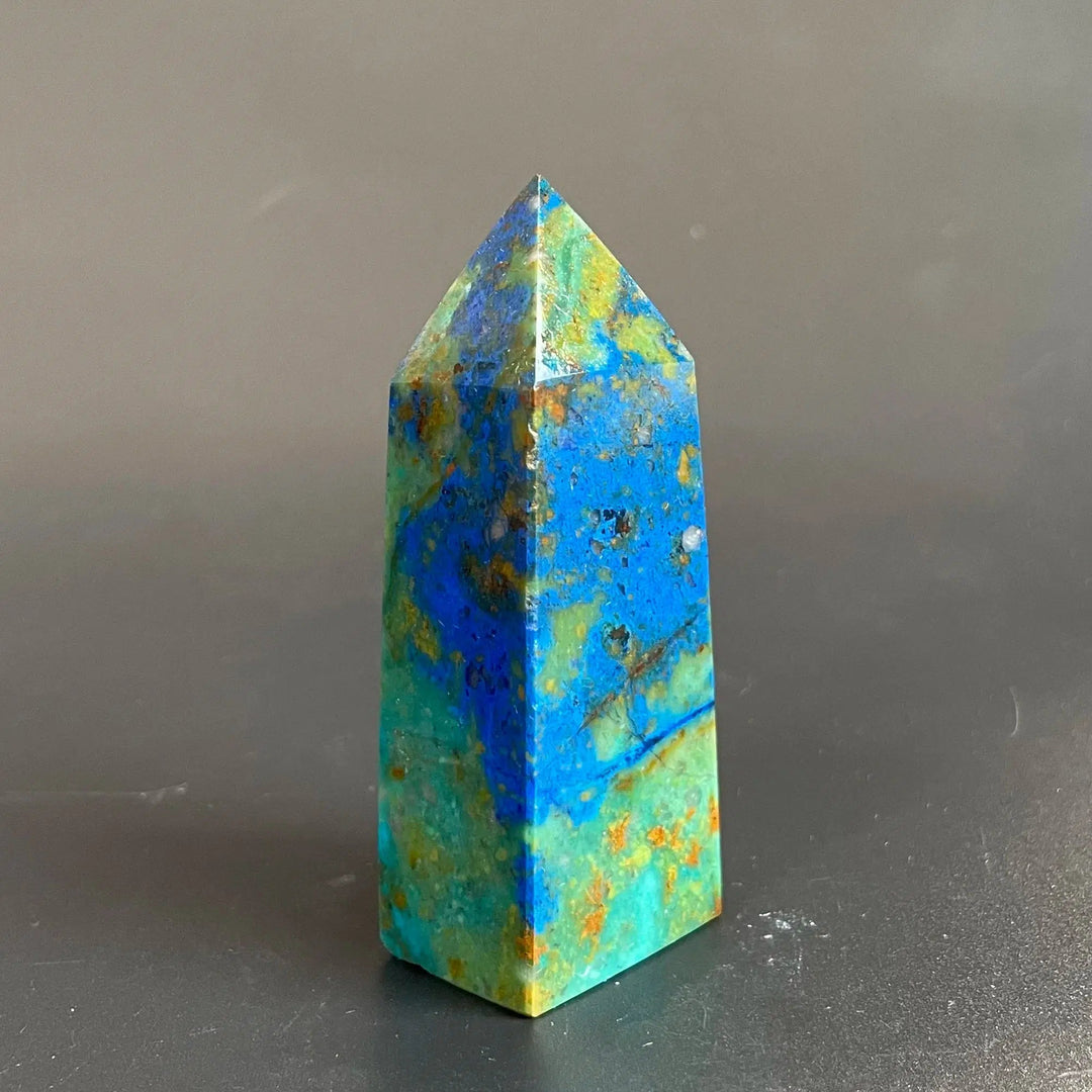 Azurite Malachite Symbiotic Tower