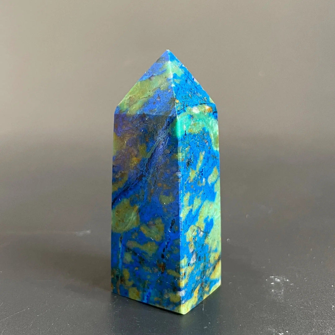 Azurite Malachite Symbiotic Tower