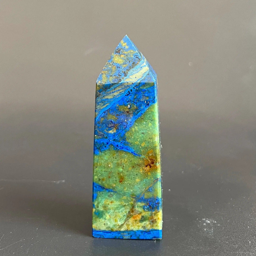 Azurite Malachite Symbiotic Tower