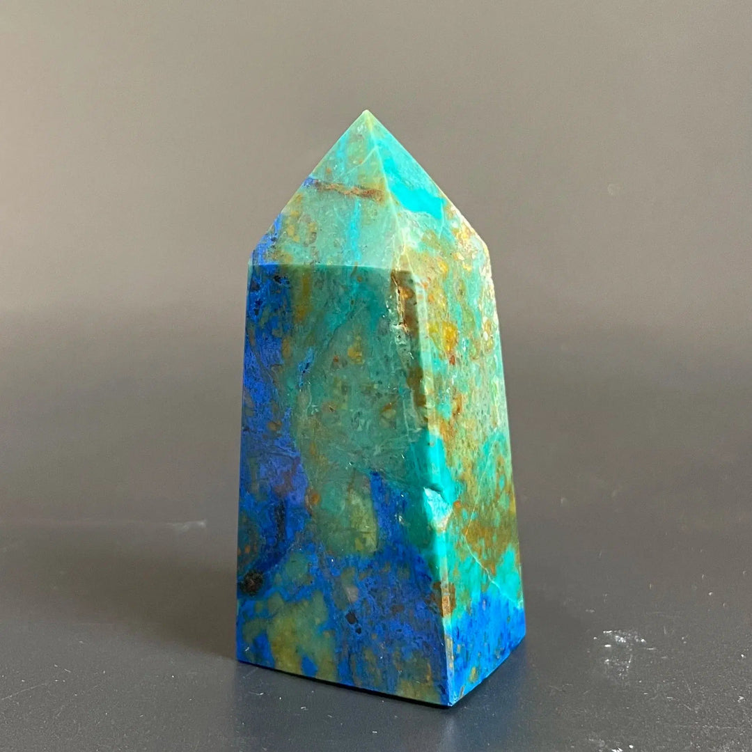 Azurite Malachite Symbiotic Tower