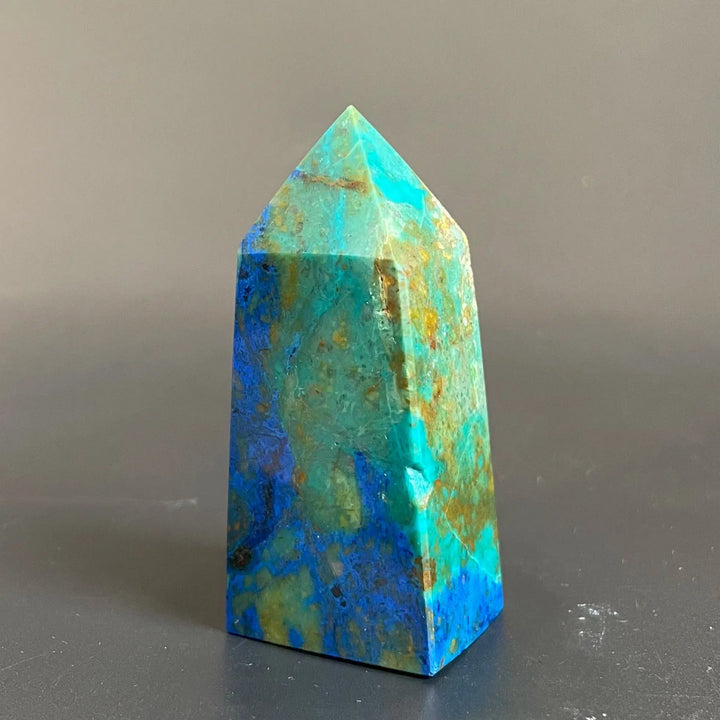 Azurite Malachite Symbiotic Tower